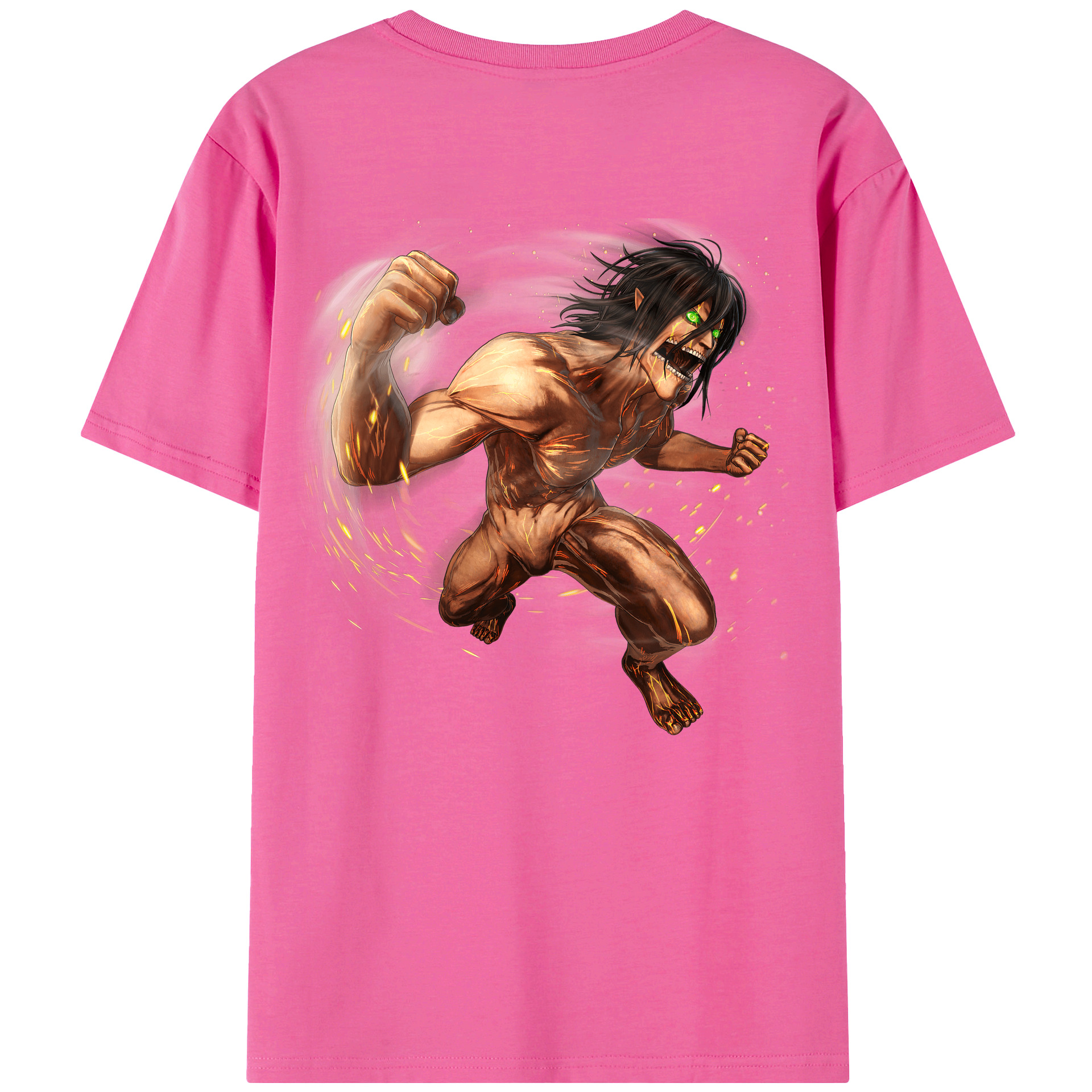 （画像用） 進撃の巨人 Attack on Titan レディース半袖Tシャツ(バックプリント)
